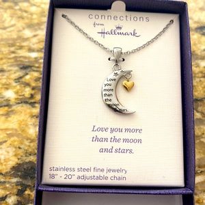 “ love you more than the moon and the stars” Hallmark necklace